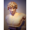outdoor decoration stone carving marble roman antinous bust statue